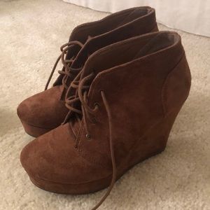 Soda Wedge Booties